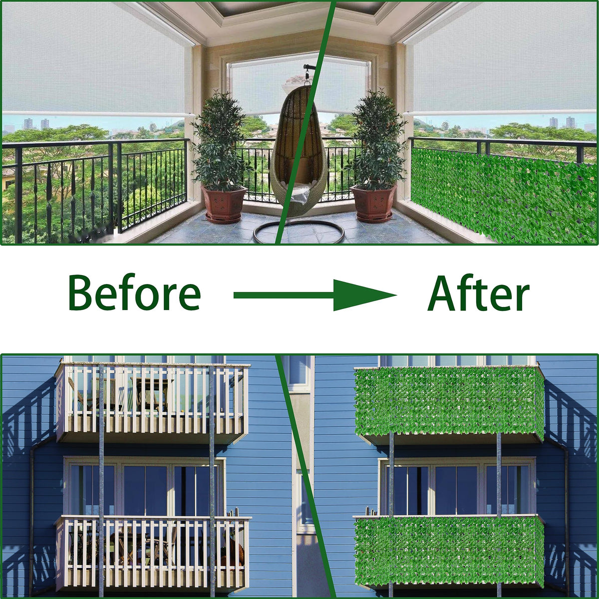 ODTORY ivy privacy wall on a pool area creates a subtle windbreak and style.
