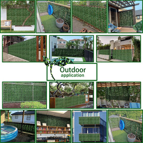 ODTORY faux greenery includes cable ties for quick, simple installation