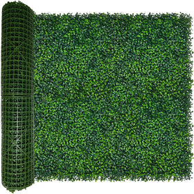 ODTORY artificial ivy privacy fence panel with lush 3D leaves for private outdoor spaces.