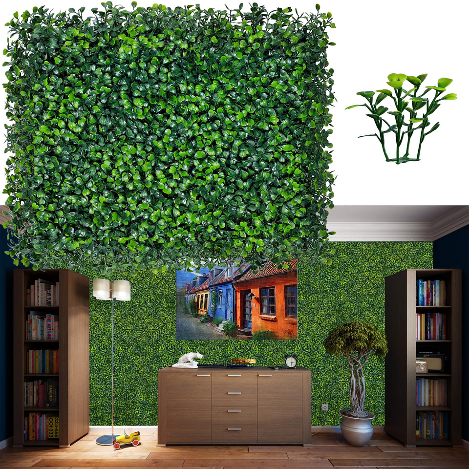 ODTORY boxwood panel 16x12 for outdoor privacy and green wall coverage.