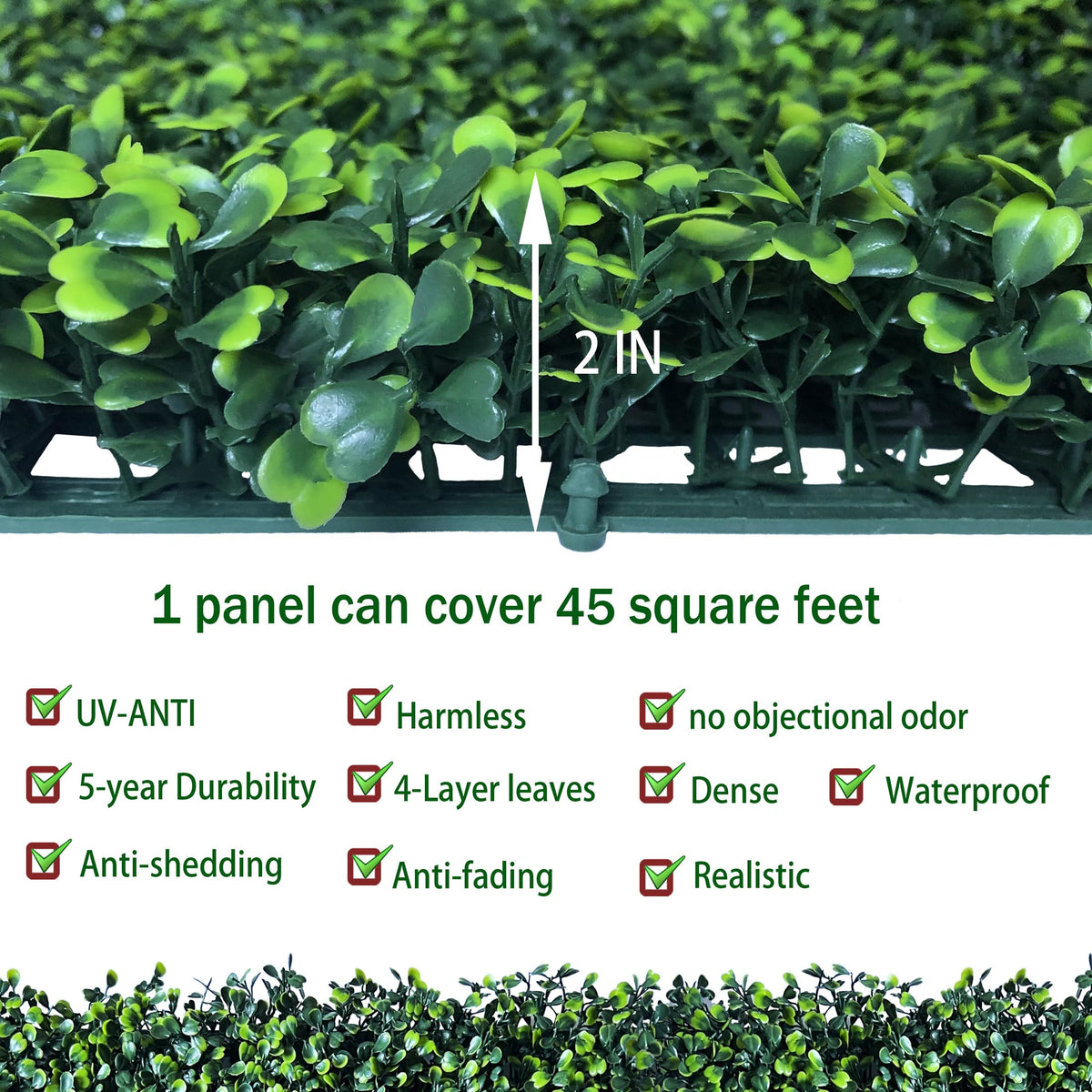 ODTORY ivy wall panel creates a green backdrop for balconies and interiors.