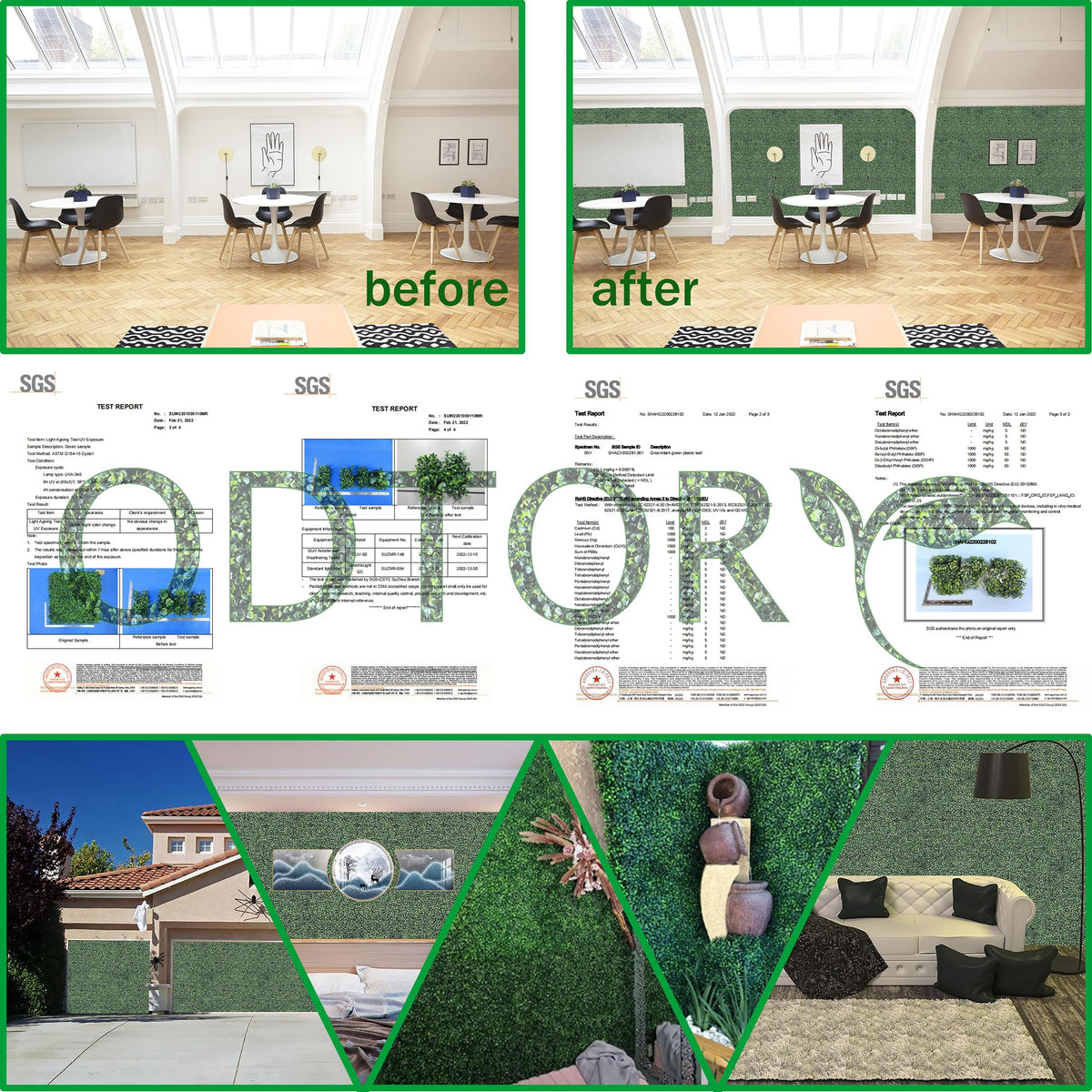 ODTORY packaging with included cable ties for quick setup and layout.