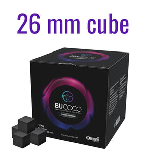 Oduman BUCOCO 26mm coconut charcoal cubes burning evenly for grilling sessions