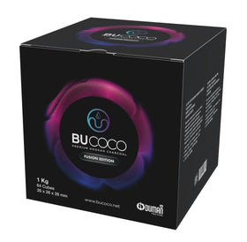 Oduman BUCOCO coconut charcoal cubes minimize smoke for outdoor gatherings
