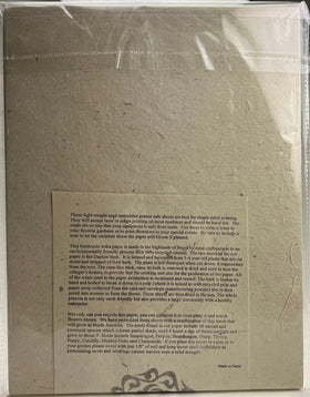 Of The Earth lightweight 8.5x11 seed paper suitable for single-sided home printing