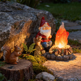 O-FarFarm garden decor gnome adding whimsical charm to lawns