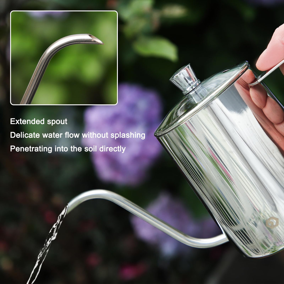 OFFIDIX glass plant mister 400ml for gentle misting and even coverage