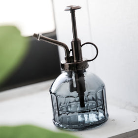 OFFIDIX indoor plant mister demonstrates Nordic-inspired design suitable for shelf decor