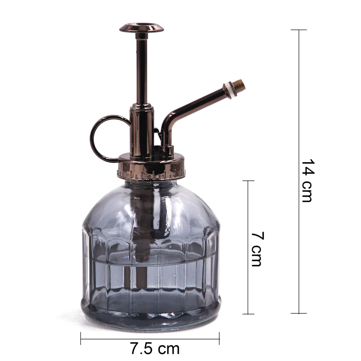 OFFIDIX mini watering can bottle shown with finger holder for easier plant care