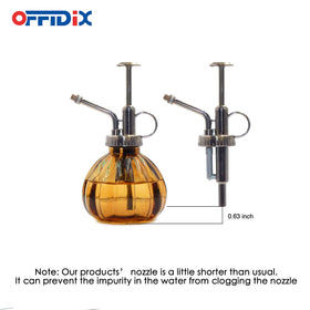 OFFIDIX thickened glass bottle offers durable reusable watering