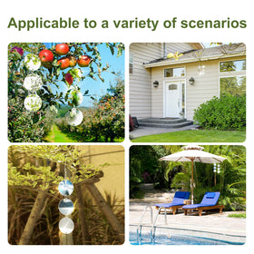 OFFO bird scare discs enhance outdoor spaces while deterring birds