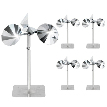 OFFO Bird Scare Reflective Device front view deters birds with mirrored shine on roofs