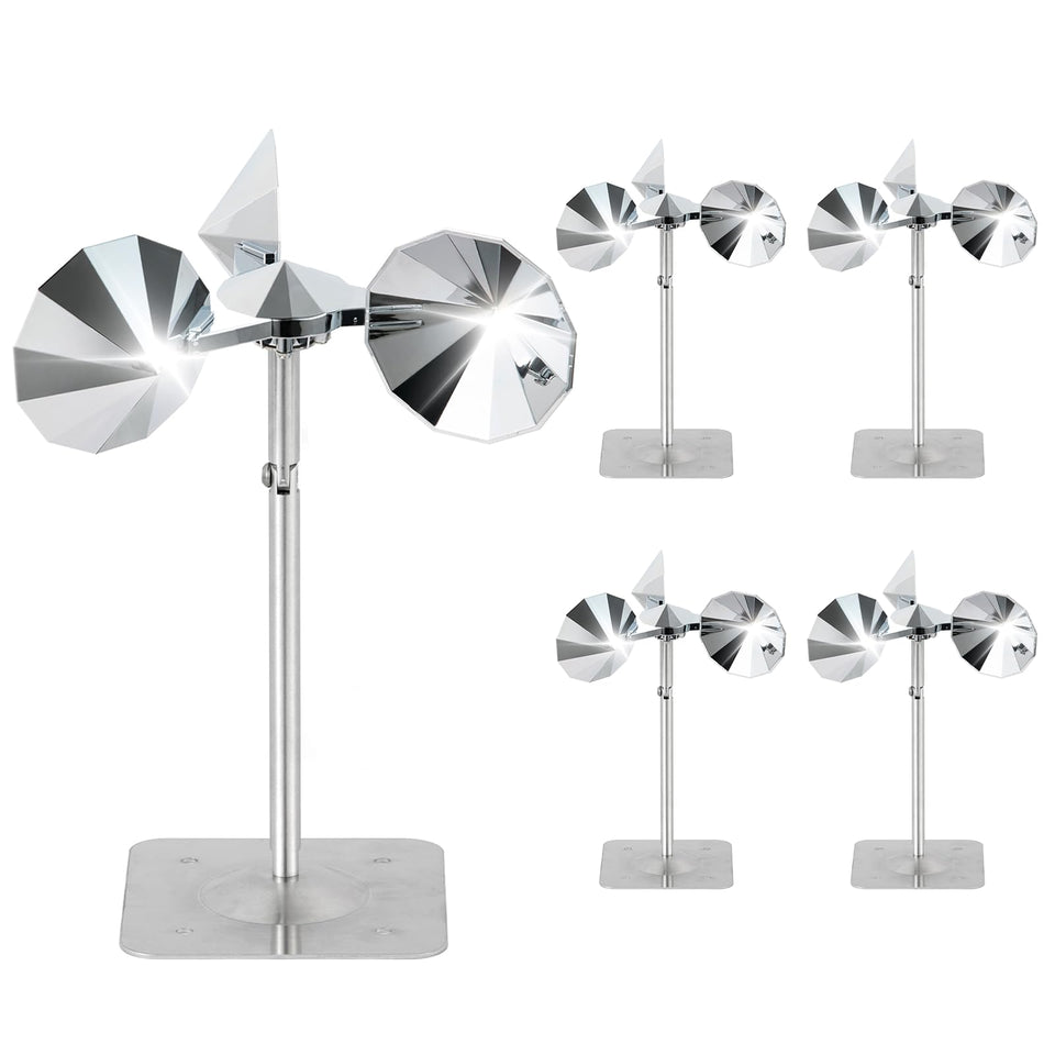 OFFO Bird Scare Reflective Device front view deters birds with mirrored shine on roofs