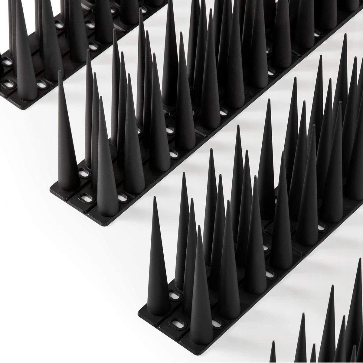 OFFO Bird Spikes provide 60 ft coverage to protect rooftops and ledges from birds.