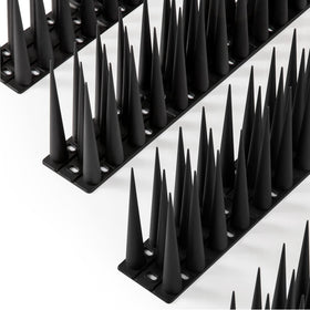 OFFO Bird Spikes provide 60 ft coverage to protect rooftops and ledges from birds.