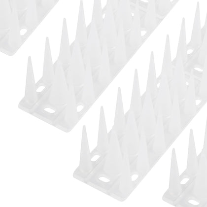 OFFO bird spikes base and wires deter perching on ledges, reducing mess