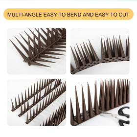 OFFO spikes reduce droppings and nesting mess around entries.