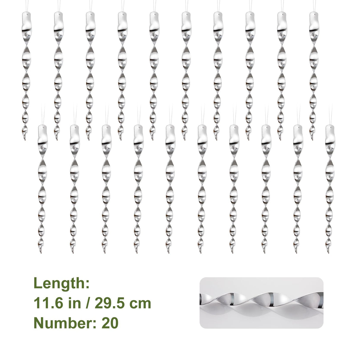 OFFO decorative garden rods provide shimmer while safeguarding plants.