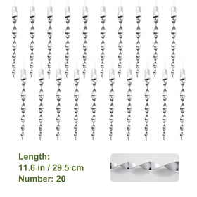 OFFO decorative garden rods provide shimmer while safeguarding plants.