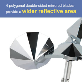 OFFO Outdoor aluminum main body resists weather and stays lightweight