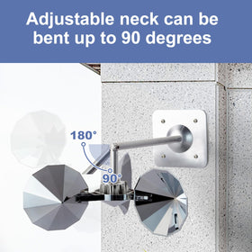 OFFO Stainless steel bearing enables smooth rotation in damp climates