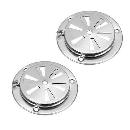 OGANAZI stainless steel smoker vent damper for precise grilling airflow