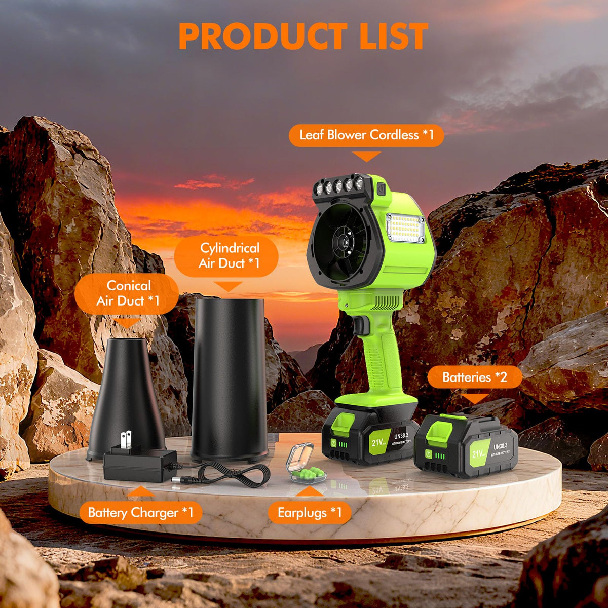 OGERY lightweight handheld design enabling one‑hand control