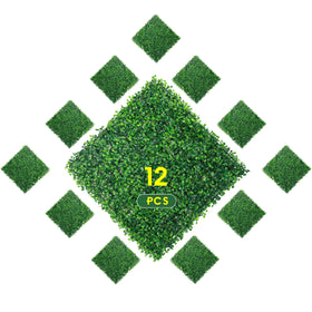 Ogrmar boxwood panel dense leaves provide lush privacy for outdoor spaces.