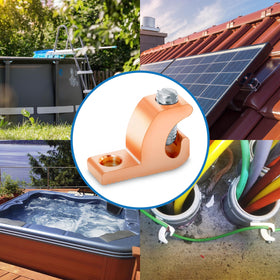 OHLECTRIC conduit-compatible connectors for simple installation in home pools.