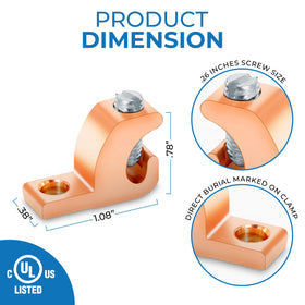 OHLECTRIC pool bonding kit connectors enabling neutral ground bonds for equipment.
