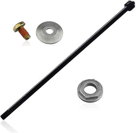 Ohoho 21-inch steering shaft closeup highlighting durable steel for reliable tractor replacement.
