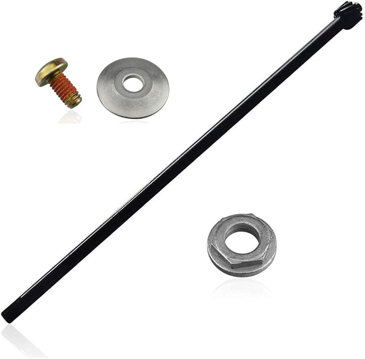 Ohoho 21-inch steering shaft closeup highlighting durable steel for reliable tractor replacement.