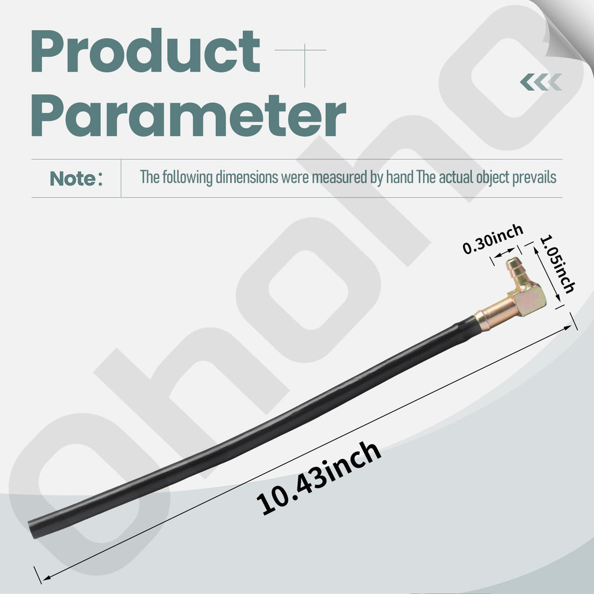 Ohoho AM122215 fuel pickup tube showing durable build for longevity