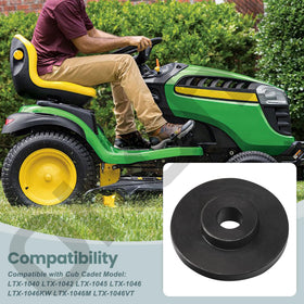 Ohoho bracket fits lawn tractors for smoother belt operation
