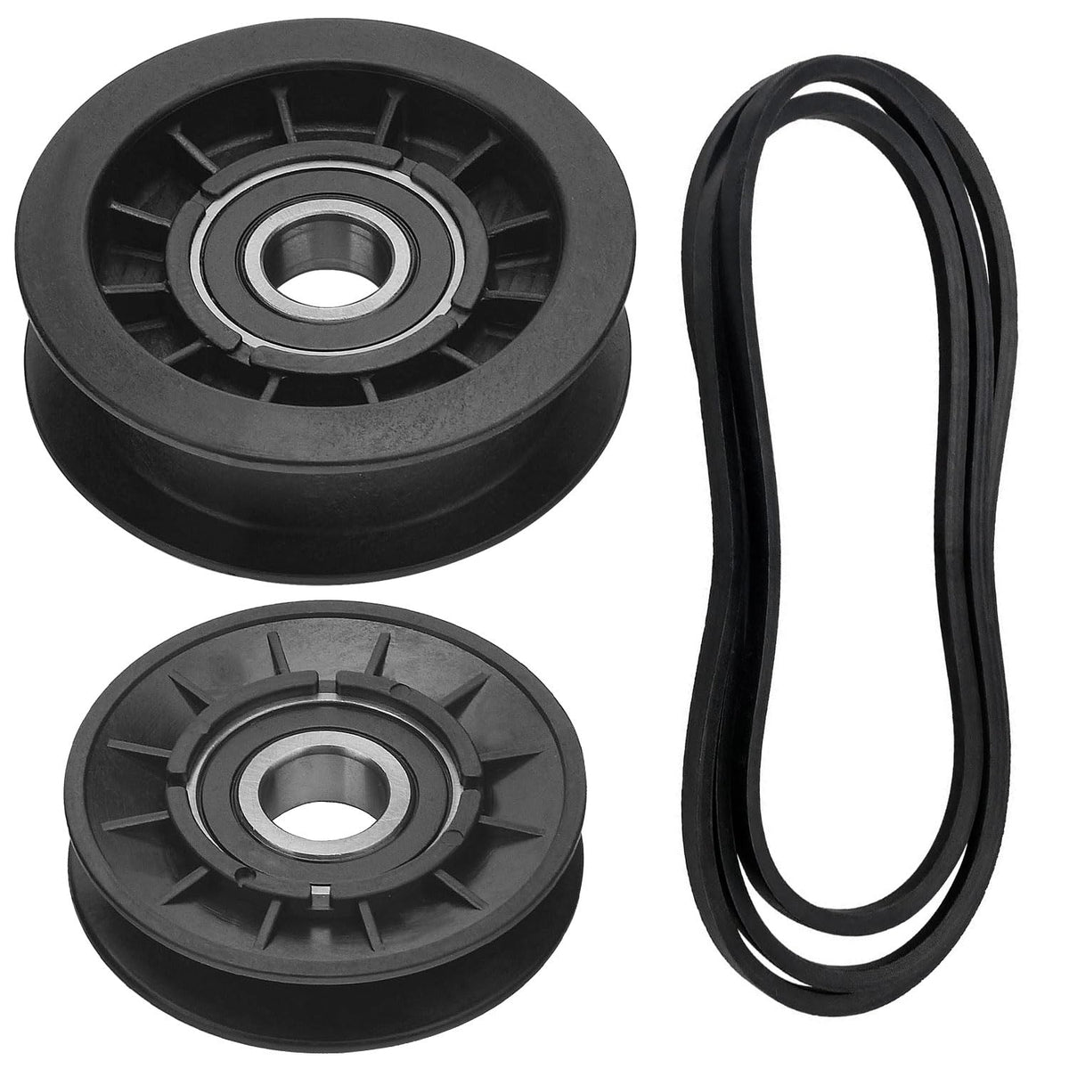 Ohoho GX20286 v-idler pulley close-up for smooth belt operation.
