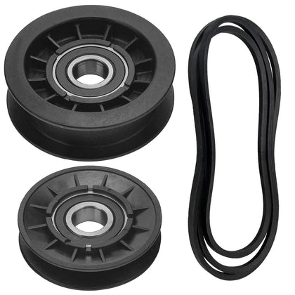 Ohoho GX20286 v-idler pulley close-up for smooth belt operation.