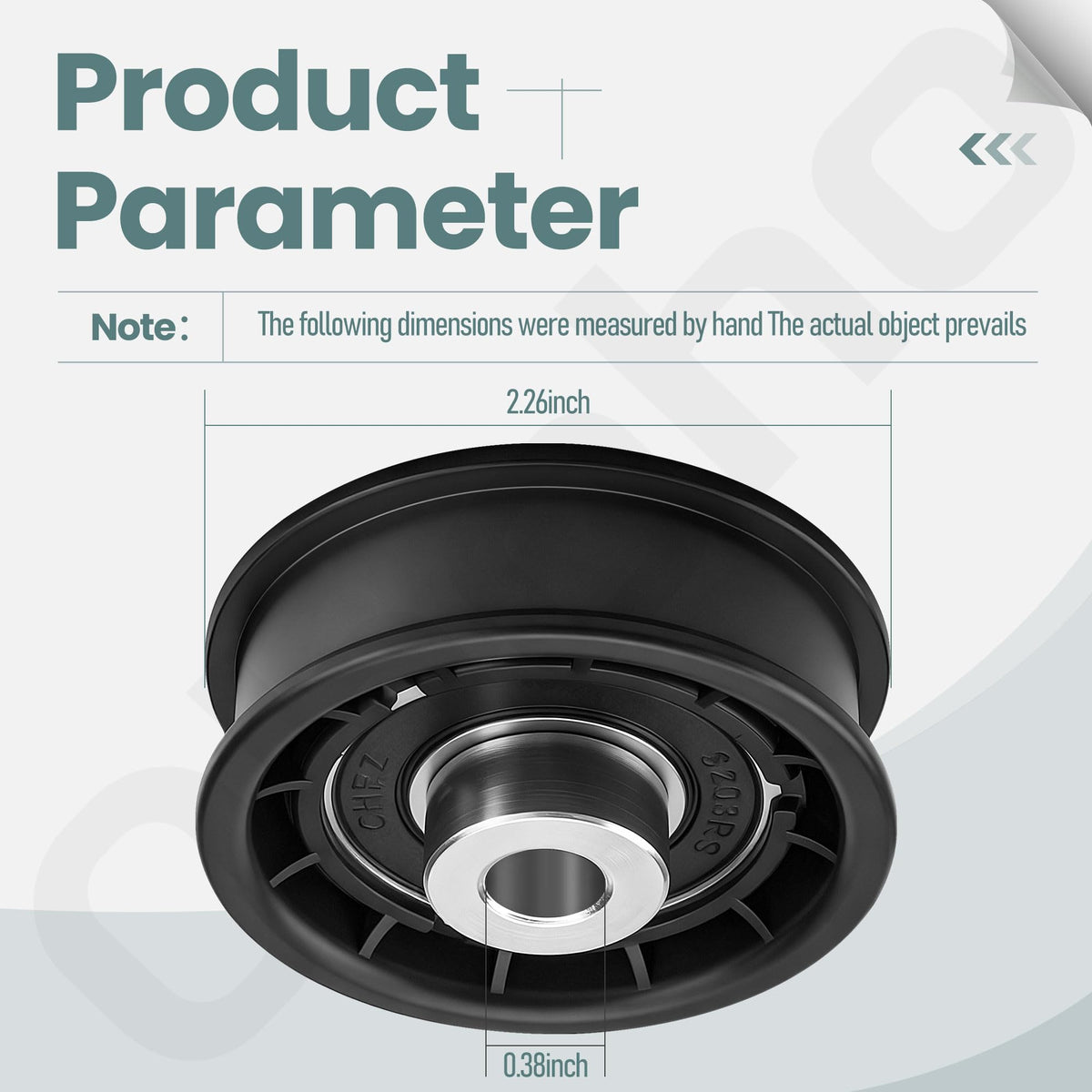 Ohoho hustler-compatible idler pulley setup image—ensures smooth belt operation.