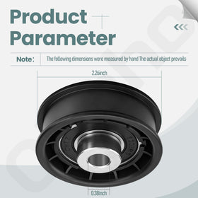 Ohoho hustler-compatible idler pulley setup image—ensures smooth belt operation.