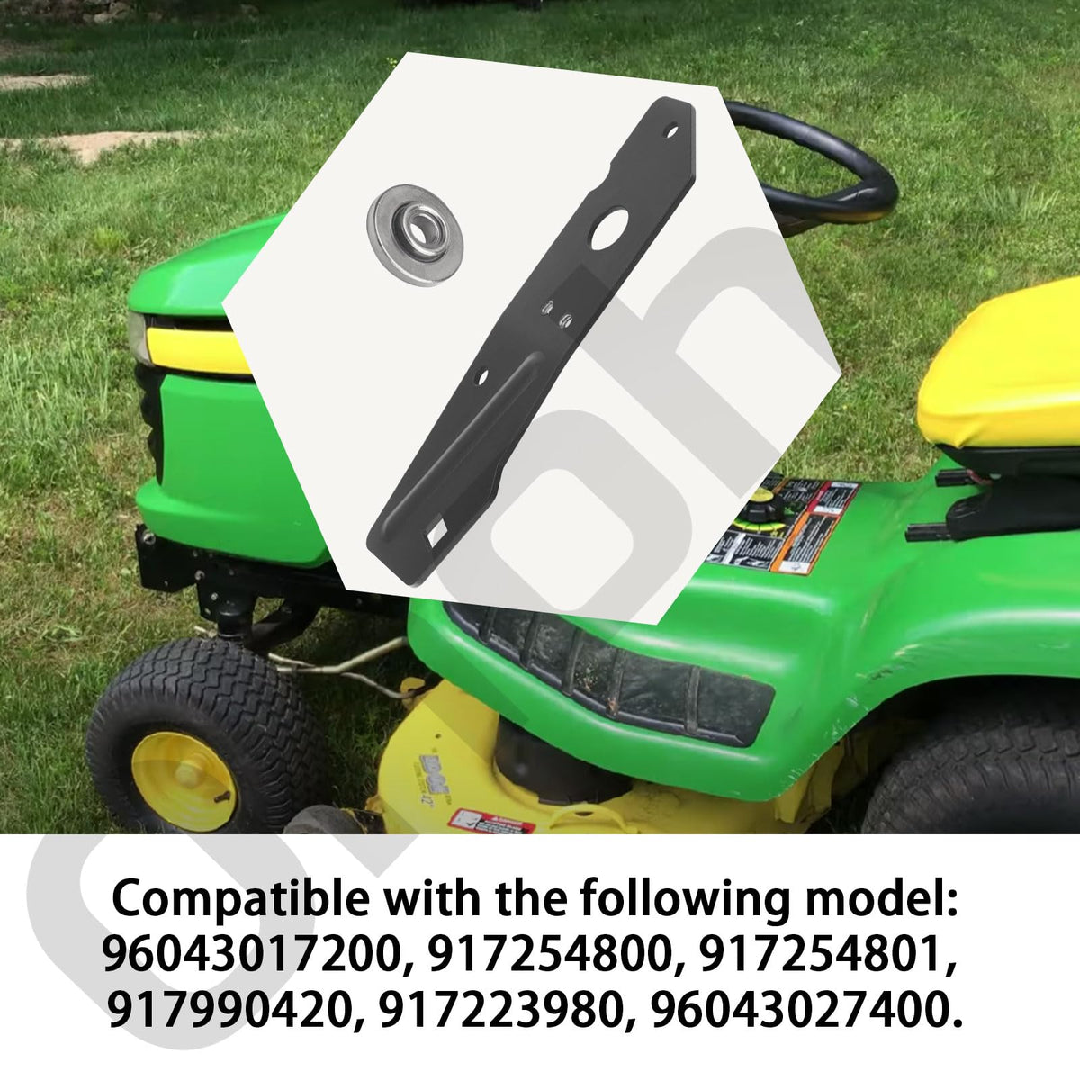 Ohoho idler arm durable materials – built to withstand regular mowing