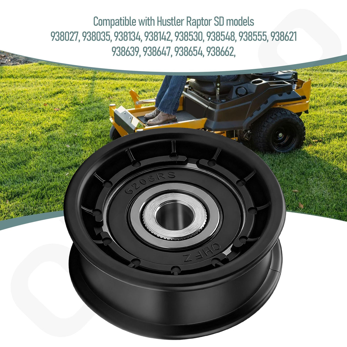 Ohoho idler pulley durability materials—high-quality construction for long service.