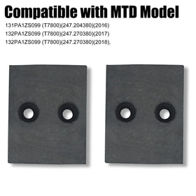 Ohoho installation-friendly deck brake pads with rivets and alternative mounting options