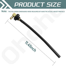 Ohoho M132706 fuel pickup bushing ensures a tight seal for Deere mowers.