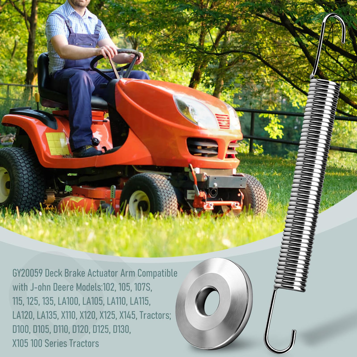 Ohoho package includes mower drive arm and deck bushing