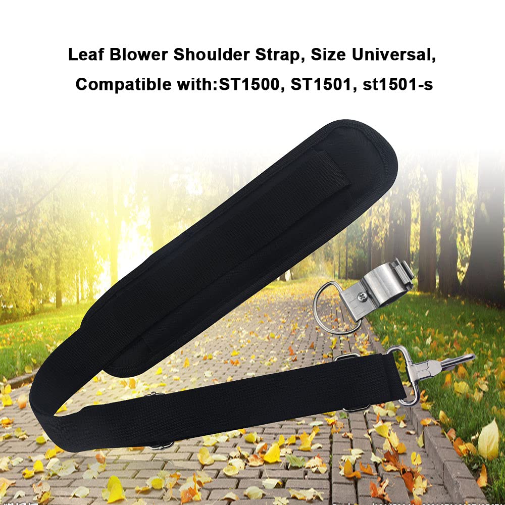 Ohoho padded shoulder strap shows enhanced comfort during extended trimming sessions