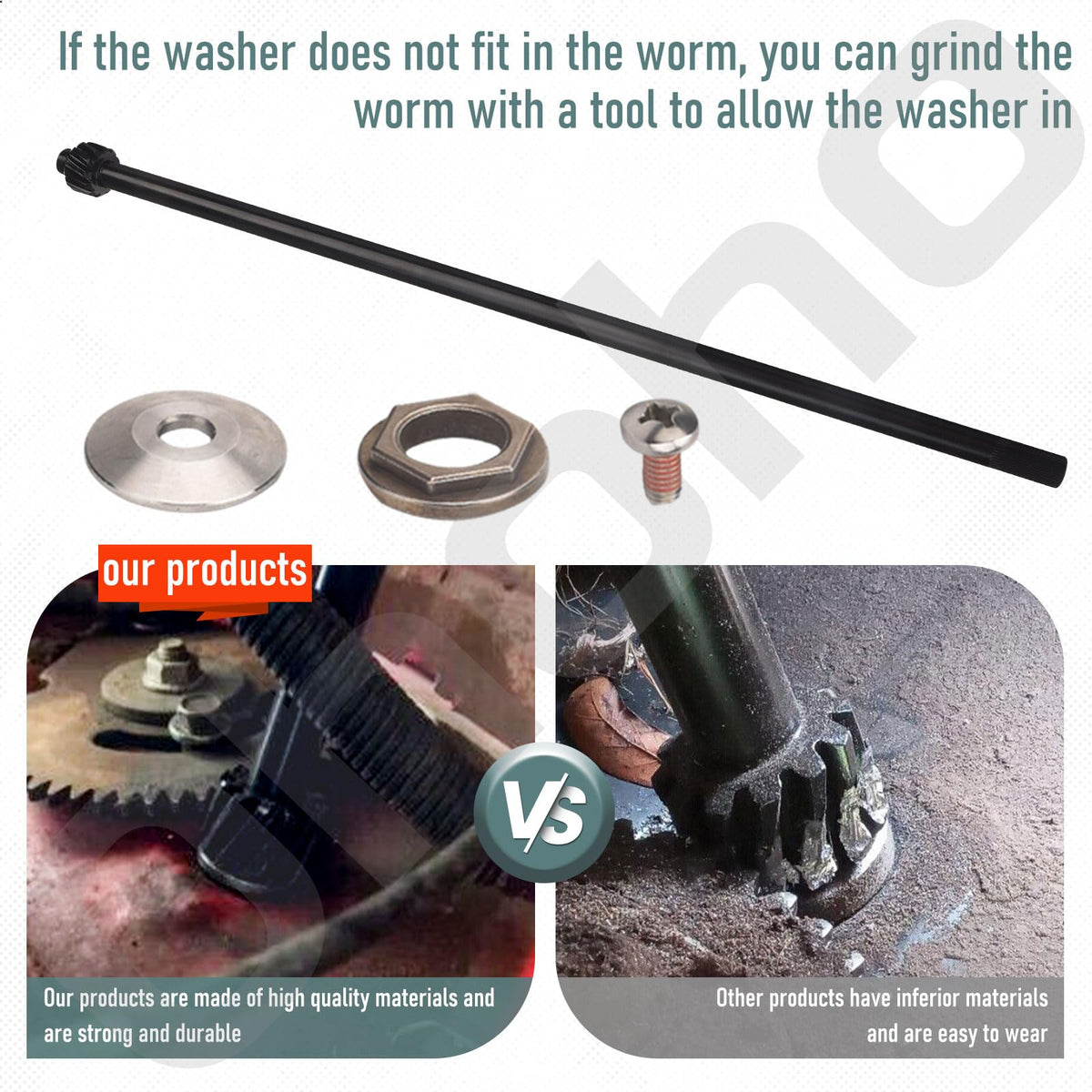 Ohoho steering shaft compatible-models chart assists selecting the right match.