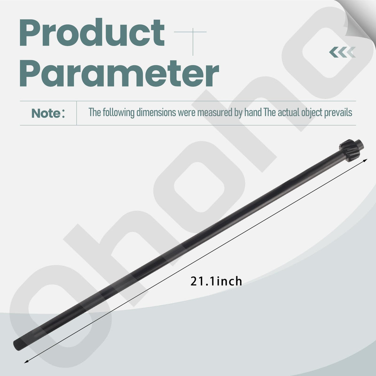 Ohoho steering shaft replacement part on tractor shows fitment for multiple MTD and Craftsman models.