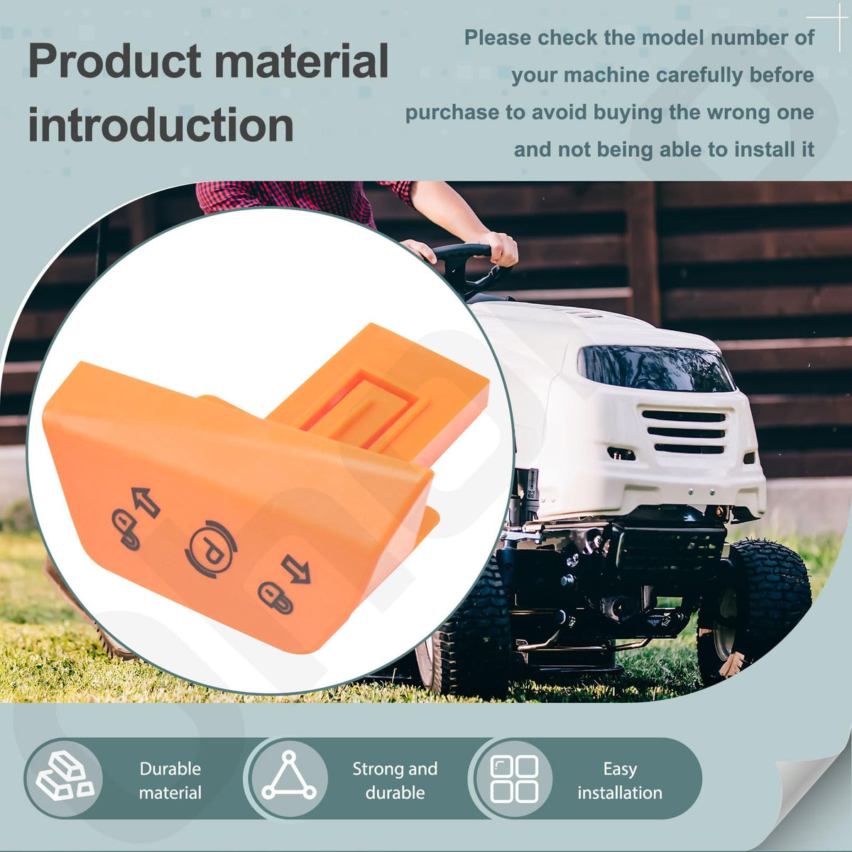 Ohoho UC21883 park brake knob packaging — two-pack for convenient replacement.
