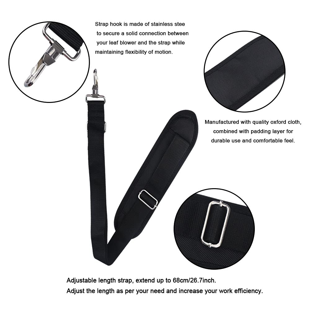 Ohoho universal weed eater strap supports broad tool compatibility and all-day comfort