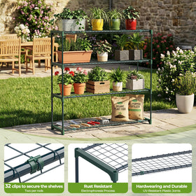 Easy-assembly Ohuhu shelf without tools ready in minutes