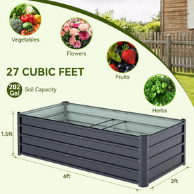 Ohuhu large 202-gallon soil capacity supports bigger harvests.